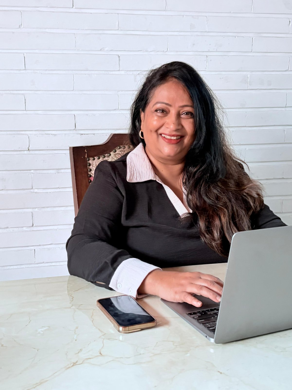 Founder Lakshmi Keerthi mentoring students